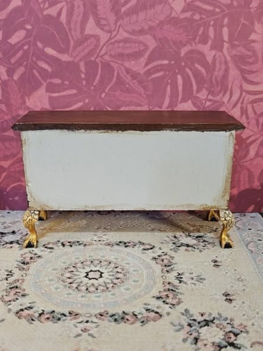 Dollhouse Miniature Buffet Artist Signed - Picture 6 of 10